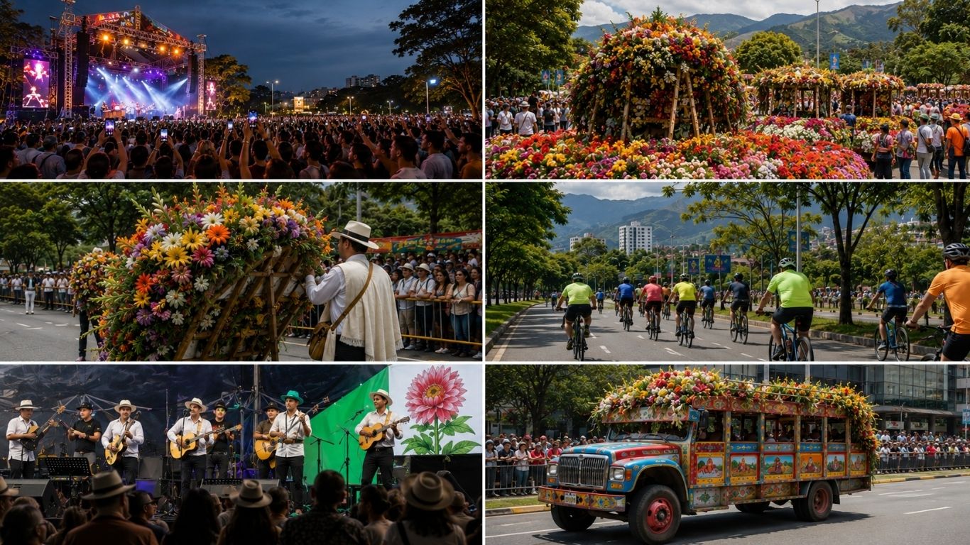 Agenda del fin de semana: conciertos, trovas, flores y desfiles para disfrutar la Feria de las Flores en Medellín