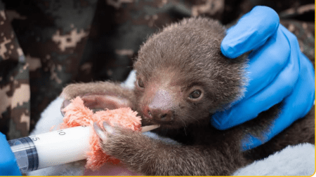 Rescatan un oso perezoso bebé después de quedar huérfano en las vías de Antioquia LAURA PAG 1 1