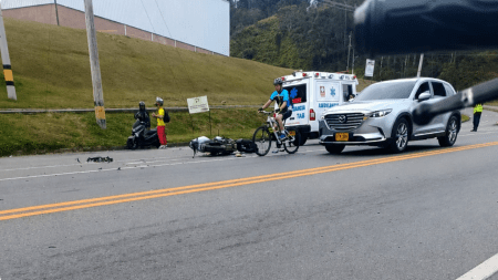 Una persona fallecida y otra herida dejó el accidente ocurrido en la vía Aeropuerto-Llanogrande Una persona fallecida y otra herida dejó el accidente ocurrido en la vía Aeropuerto-Llanogrande