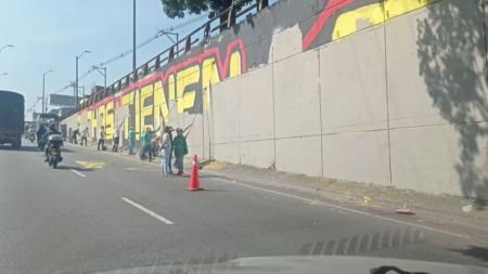 "Es impresentable": Federico Gutiérrez denunció presunto respaldo de funcionarios a mural sin permiso en Medellín