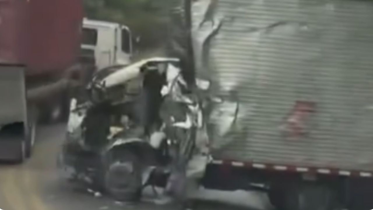 Accidente en Ventanas, Yarumal, habría provocado el desprendimiento de la cabina de un turbo