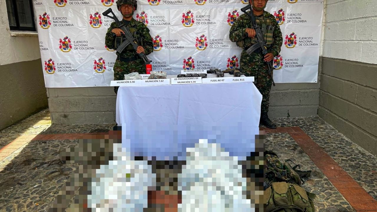 Combates en Jericó dejan dos presuntos integrantes del Clan del Golfo neutralizados