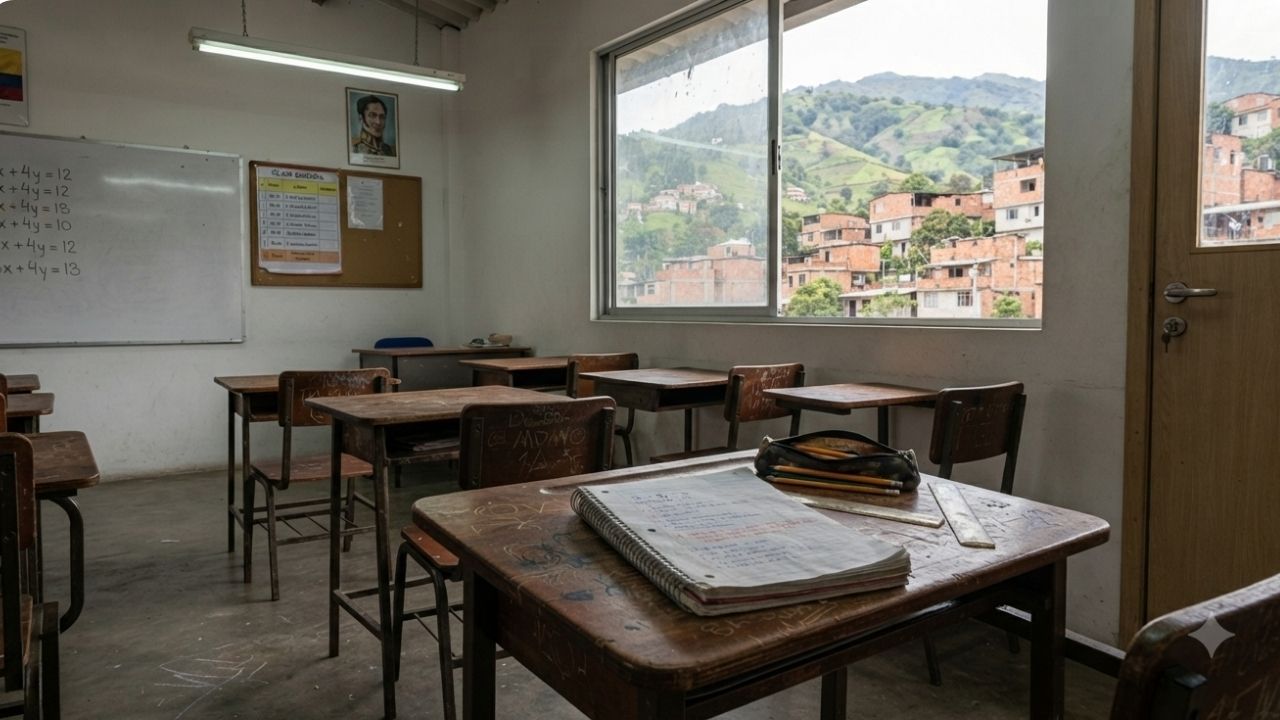 Escuela rural de Bello nuevamente saqueada: tercer robo en tres años afecta directamente a estudiantes