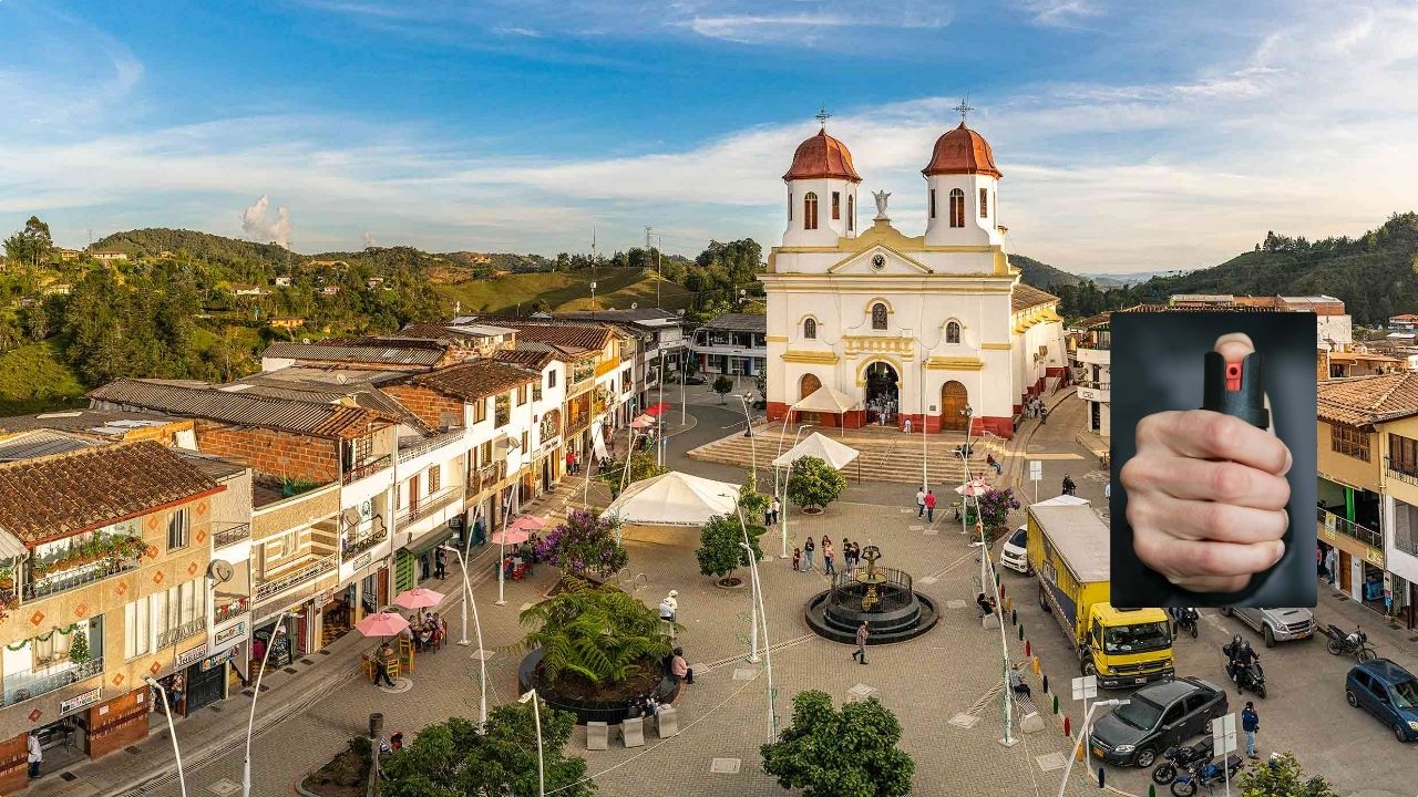 Por un gas pimienta, estudiantes de un colegio de San Vicente de Ferrer, terminaron en urgencias