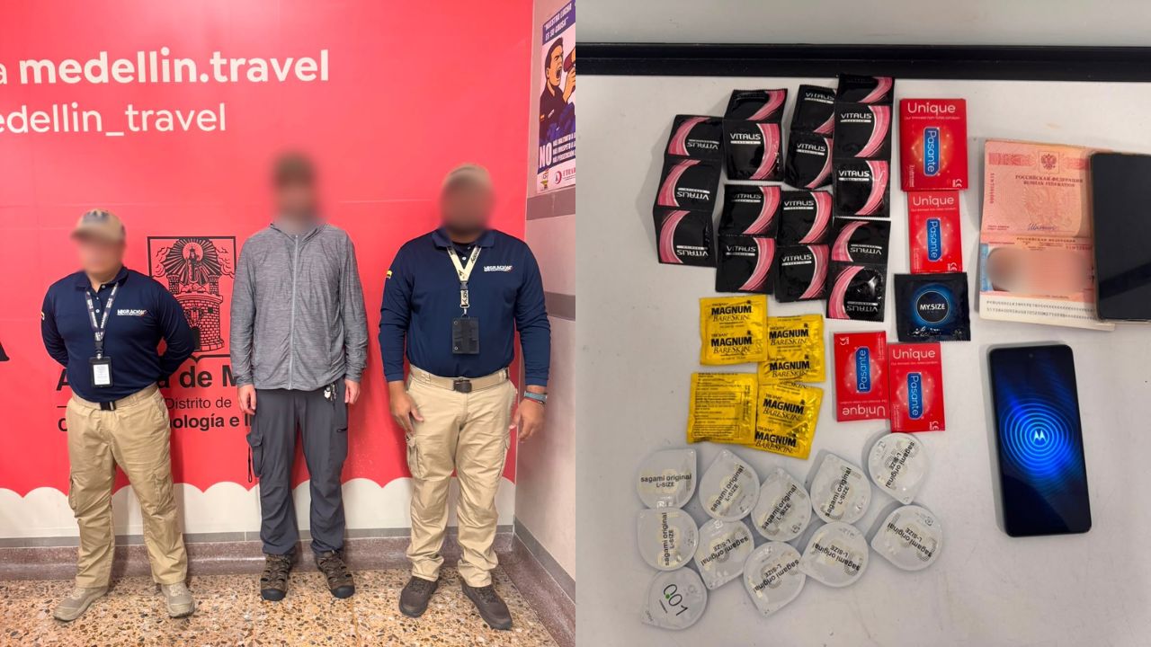 Un ciudadano ruso que venía a Medellín para realizar turismo sexual fue capturado ingresando al país
