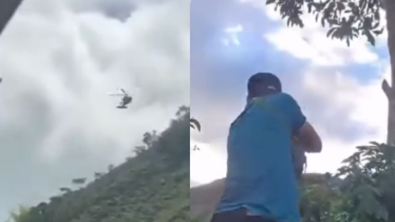 Piloto de helicóptero militar y seis uniformados habrían quedado heridos en combates con disidencias