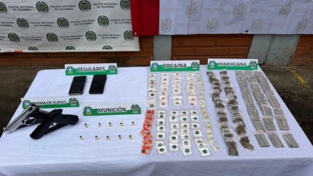 Capturan 5 presuntos integrantes de "El Mesa" en Rionegro: desarticulan red de microtráfico que abastecía plazas del Oriente antioqueño