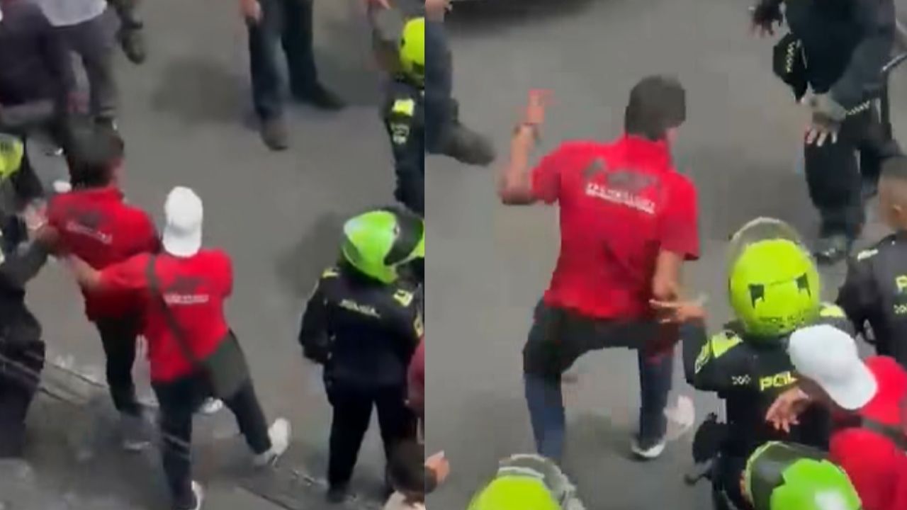 Intentó quitarle el arma a un policía: así fue la captura de un presunto agresor en vía pública