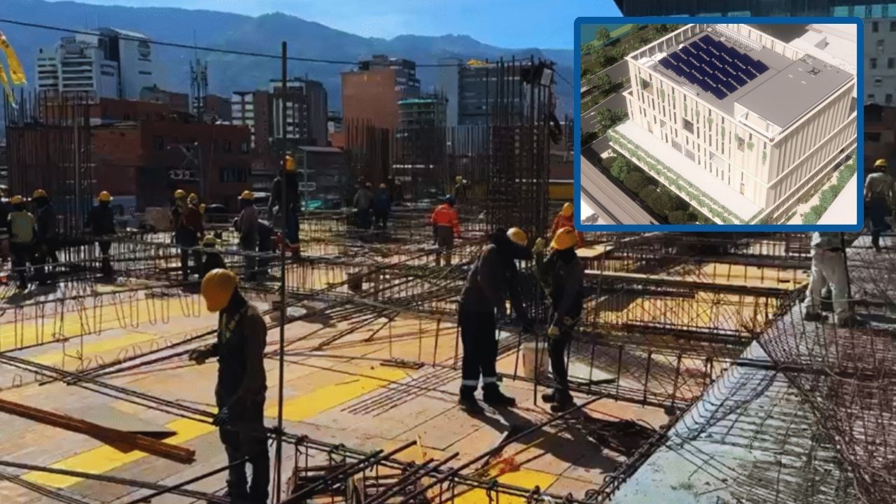 Medellín avanza 25% en construcción del C5i: megaproyecto de $205.000 millones que será el "cerebro" de seguridad de la ciudad