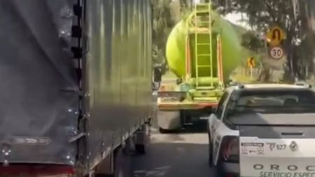 VIDEO: Denuncian maniobra peligrosa de un camión en la Loma de Matasano VIDEO: Denuncian maniobra peligrosa de un camión en la Loma de Matasano