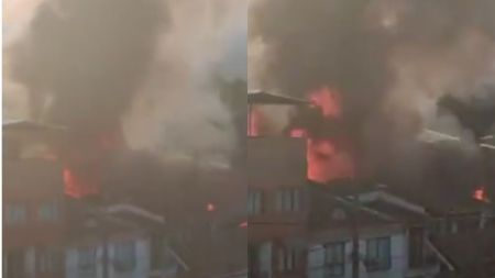 ¿Qué provocó la emergencia? Incendio destruye por completo una casa en Barrio Antioquia