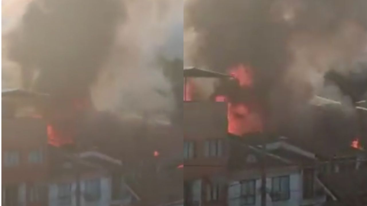 ¿Qué provocó la emergencia? Incendio destruye por completo una casa en Barrio Antioquia