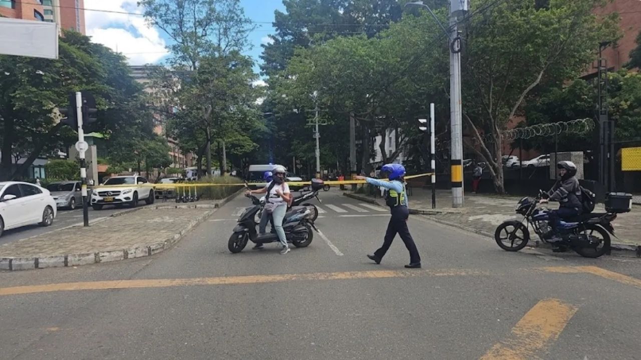 Investigan posible amenaza de bomba en la Avenida El Poblado de Medellín