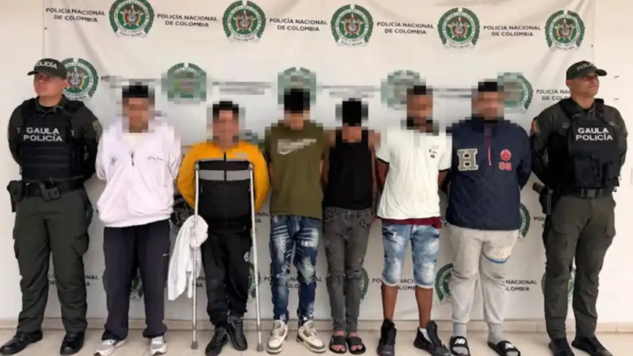 ¿Extorsionaban a comerciantes? Caen seis presuntos miembros del Tren de Aragua