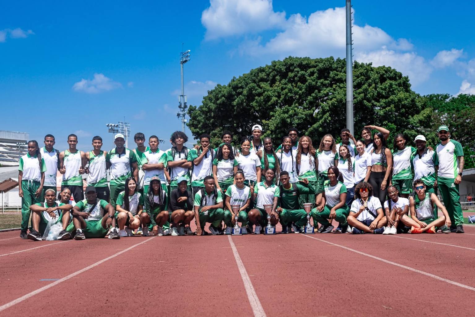 La delegación antioqueña se coronó campeona del Campeonato Nacional U20 de Atletismo