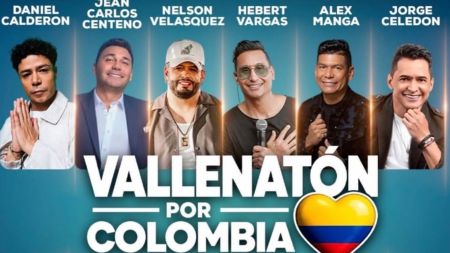 Vallenatón por Colombia reunirá a grandes artistas para apoyar a afectados por el terremoto