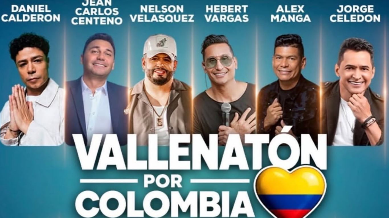 Vallenatón por Colombia reunirá a grandes artistas para apoyar a afectados por el terremoto