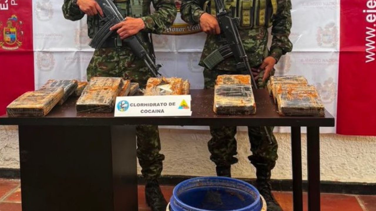 En San Luis hallaron cocaína "encaletada" que valdría cerca de $195 millones