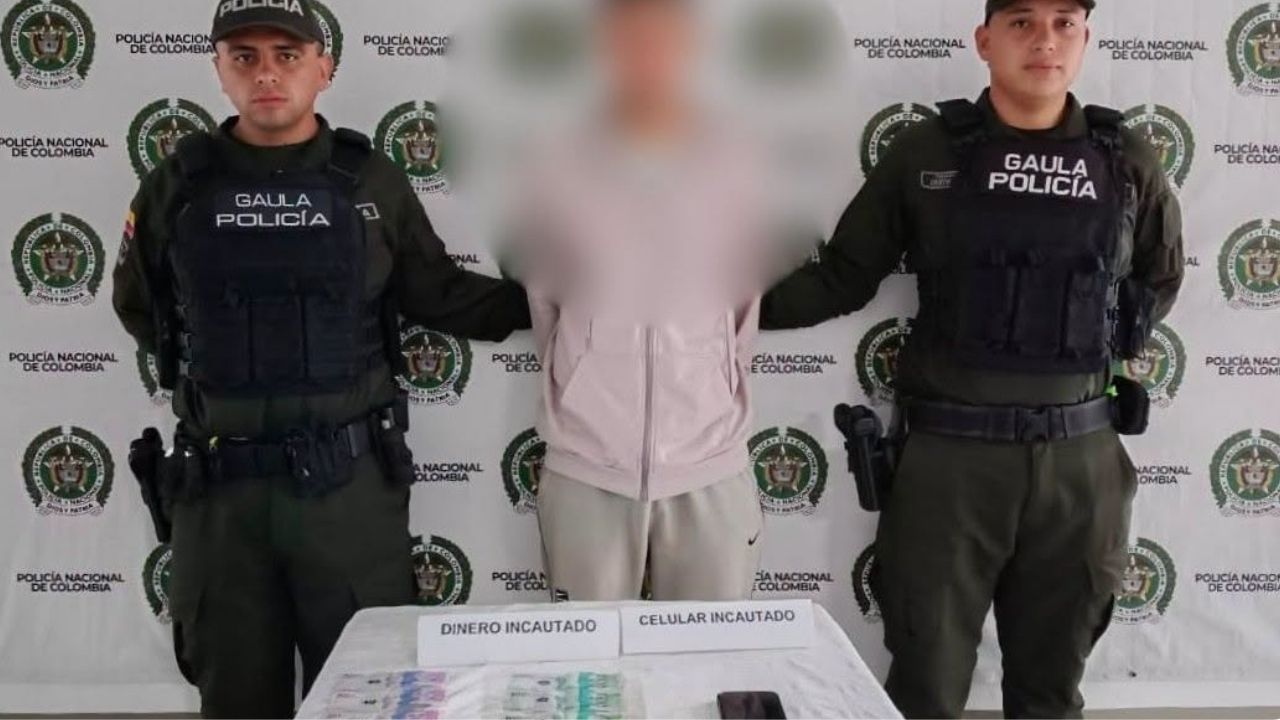 Capturan en Rionegro a presunto extorsionista que habría amenazado a un menor de edad