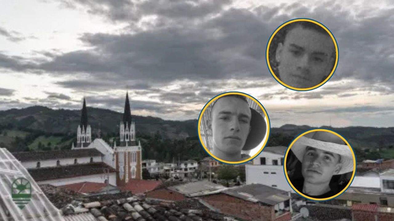 Identifican a Sebastián, Orley y Alexander como las víctimas del ataque en Abejorral