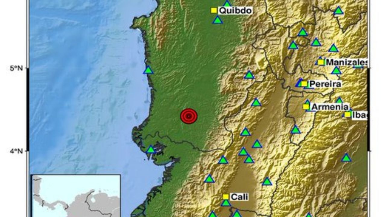 Sismos de hasta 3,6 de magnitud vuelven a sentirse en Chocó durante la madrugada del martes