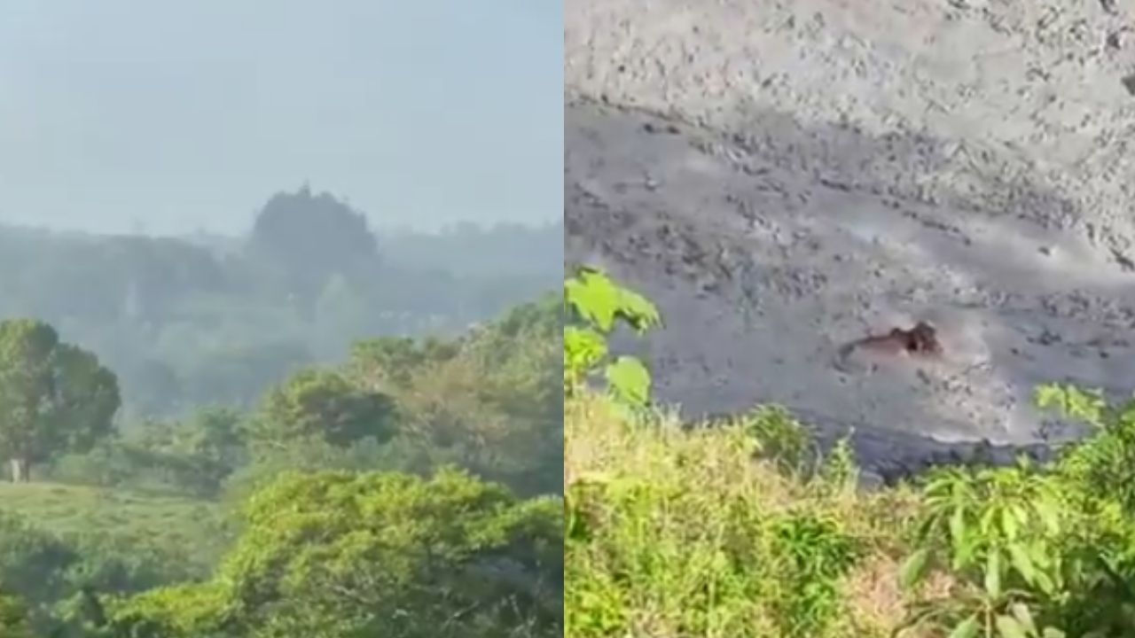 VIDEO: Volcán de lodo entra en actividad en San Juan de Urabá