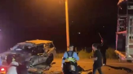 Accidente de tránsito en la vía La Ceja – Rionegro involucró al exalcalde de El Carmen de Viboral, Jhon Fredy Accidente de tránsito en la vía La Ceja - Rionegro involucró al exalcalde de El Carmen de Viboral, Jhon Fredy