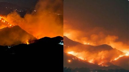 Cuatro incendios forestales permanecen activos en Antioquia: autoridades activan apoyo aéreo Cuatro incendios forestales permanecen activos en Antioquia: autoridades activan apoyo aéreo