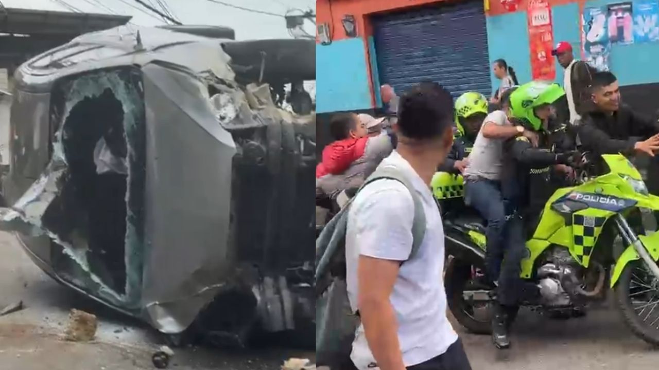 VIDEO: Conductor en aparente estado de embriaguez habría causado grave accidente en Santo Domingo Savio