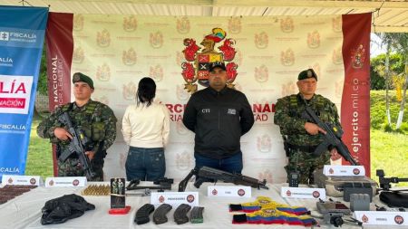 Alias 'La Mona' cayó en Briceño, al parecer manejaba drones y explosivos de las disidencias de las Farc