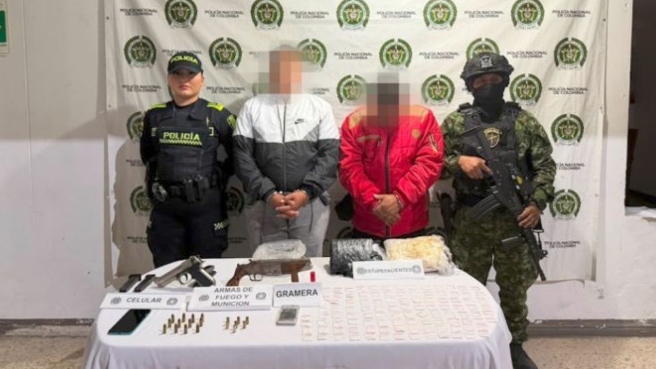 Dos señalados de distribuir estupefacientes para El Mesa fueron capturados en Marinilla