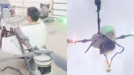 Aerocivil investiga caso de persona que voló en un dron agrícola