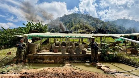 VIDEO: Intervienen mina ilegal que producía hasta 650 millones de pesos en San Rafael