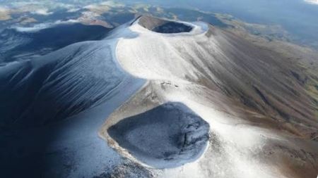 Volcán Puracé en alerta naranja: SGC registra 472 eventos por actividad volcano-tectónica