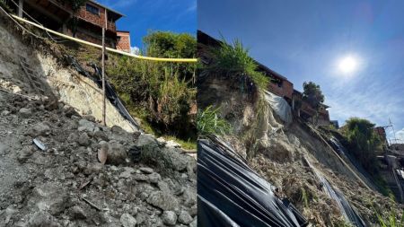 Movimiento en masa en Bello dejó 9 personas afectadas: dos viviendas colapsadas y seis en evaluación por riesgo estructural Movimiento en masa en Bello dejó 9 personas afectadas: dos viviendas colapsadas y seis en evaluación por riesgo estructural