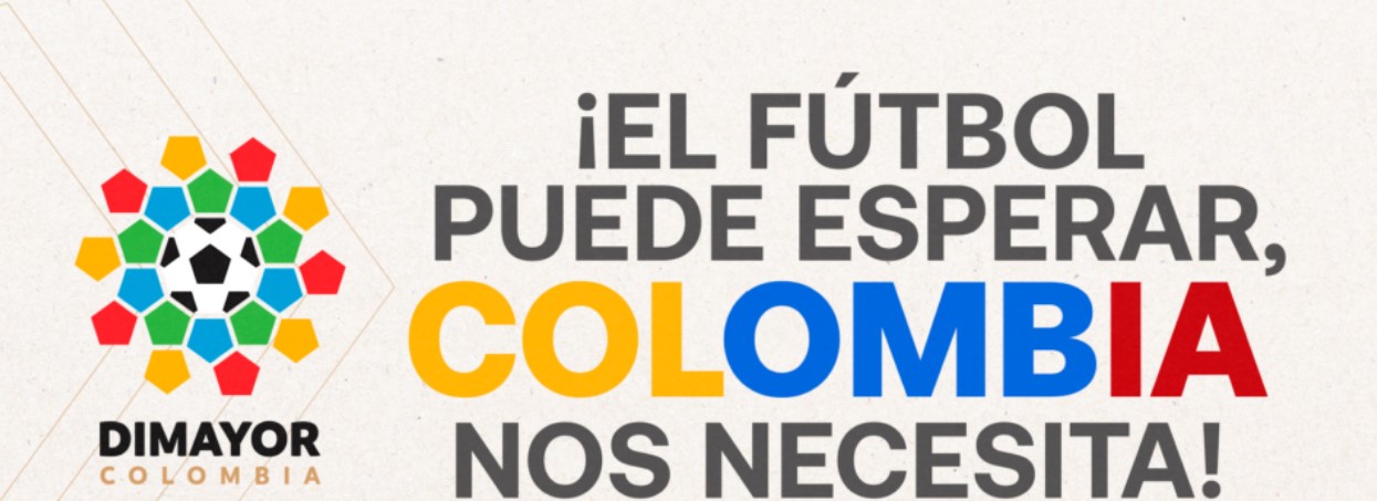 La jornada del fútbol profesional colombiano queda en pausa mientras el país enfrenta las consecuencias de la emergencia