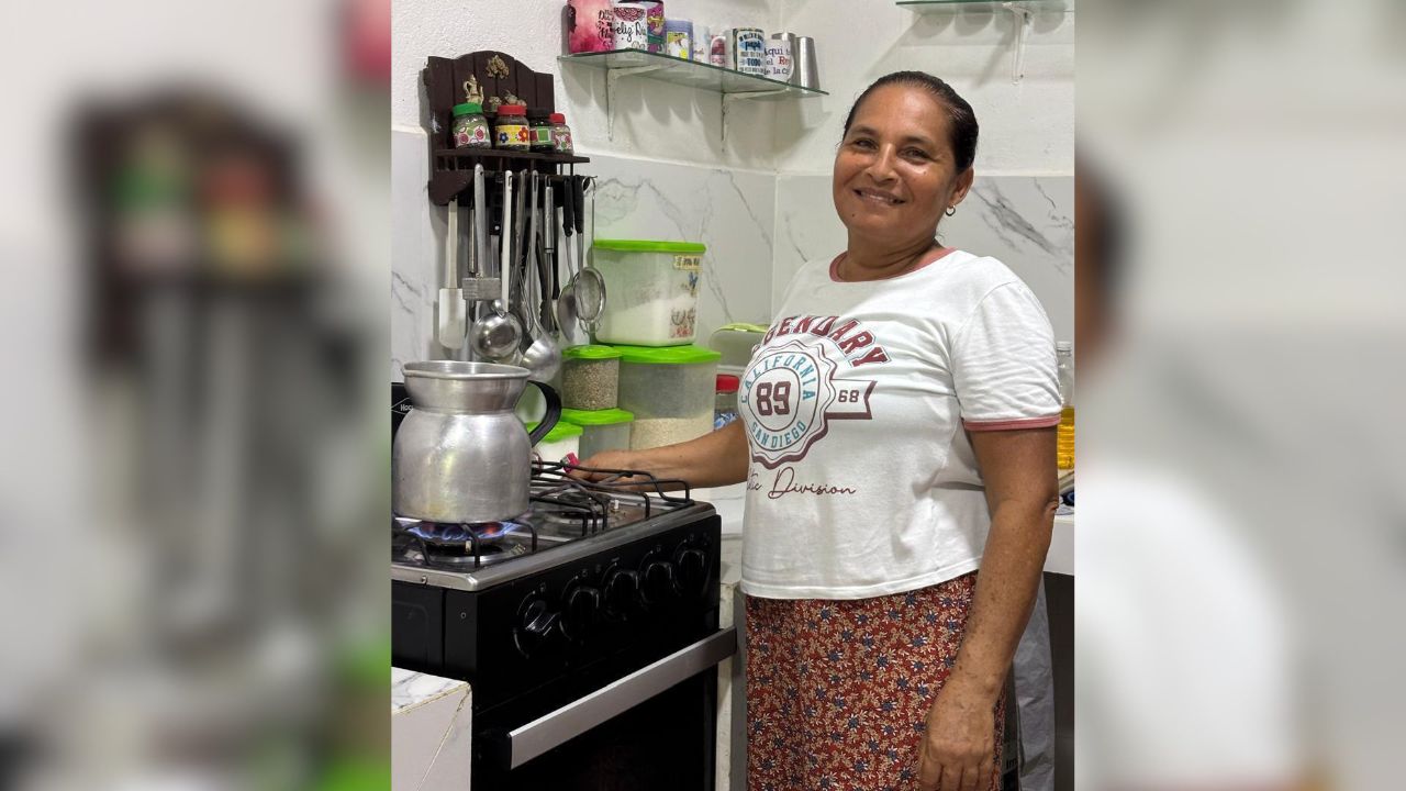 140 familias de Churidó Pueblo ya cuentan con servicio de gas natural tatiana
