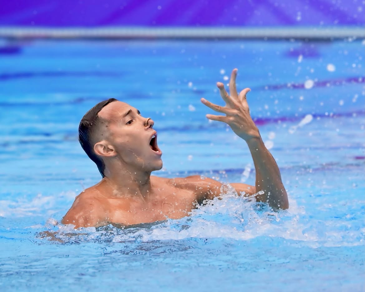 🥇 El campeon Centroamericano y del Caribe en la prueba solo tecnico de la natacion artistica