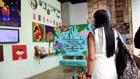 72 pinturas de niñas, niños y adolescentes llegan al Museo Casa de la Memoria en Medellín