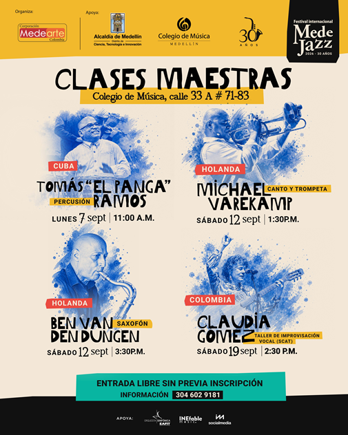 MedeJazz celebra 30 años con conciertos gratuitos y artistas de cuatro países