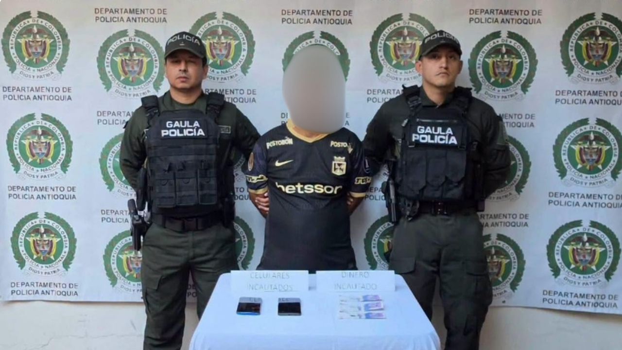 ¿Iban a nombre de 'Los Pachelly'? Capturan a dos presuntos extorsionistas en Donmatías