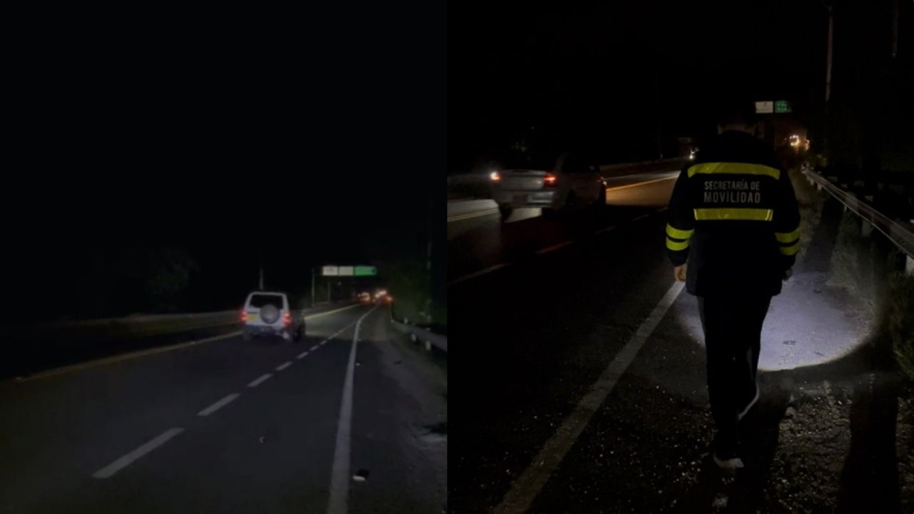 Dos tramos de Autopista Medellín-Bogotá están sin iluminación; aviso de Guarne a ANI e Invías por la seguridad de los conductores