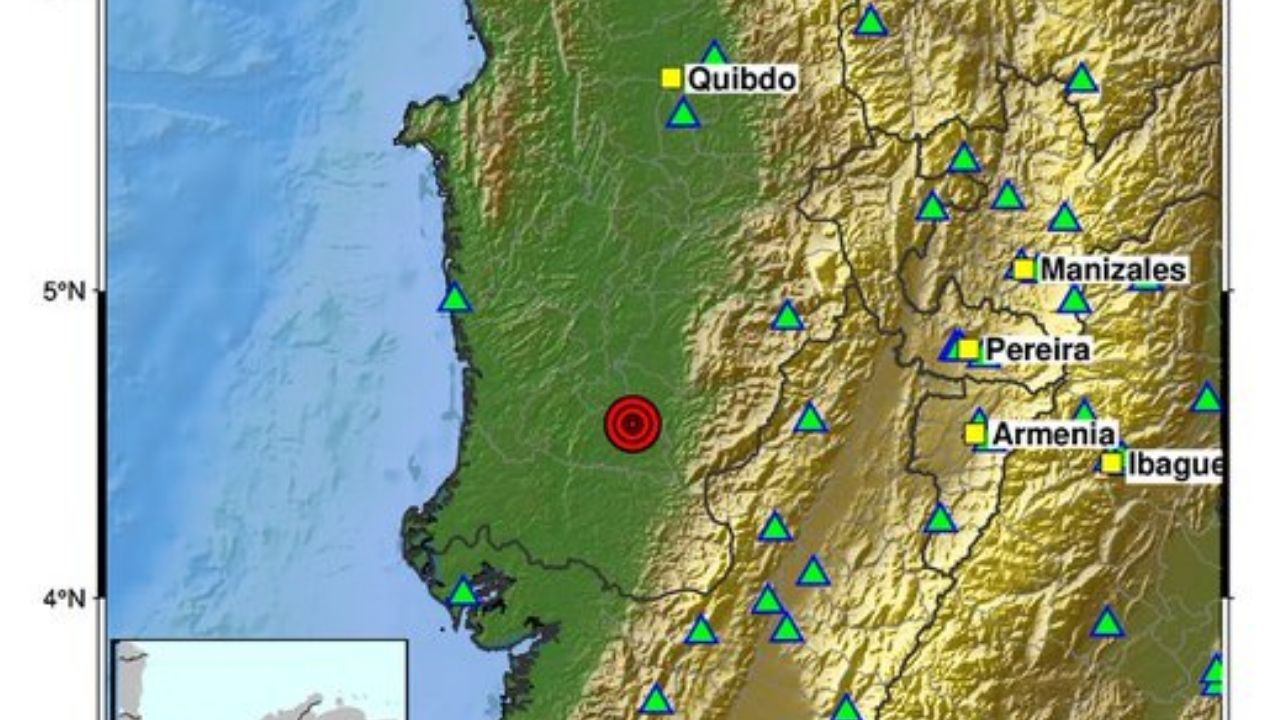 Sismos en Colombia: las zonas del país donde se reportó movimiento la mañana de este lunes