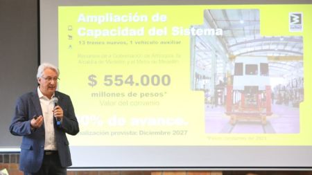 Metro de Medellín pidió apoyo al Congreso para garantizar la sostenibilidad del transporte público de la ciudad