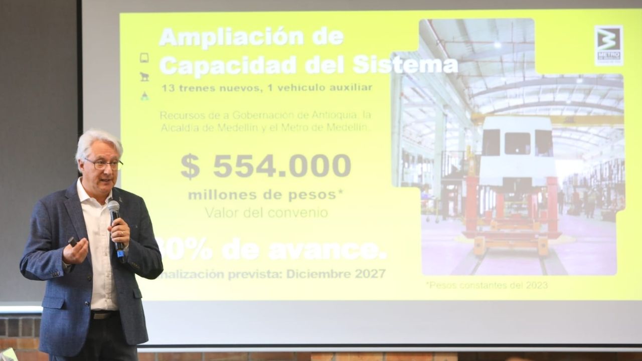 Metro de Medellín pidió apoyo al Congreso para garantizar la sostenibilidad del transporte público de la ciudad