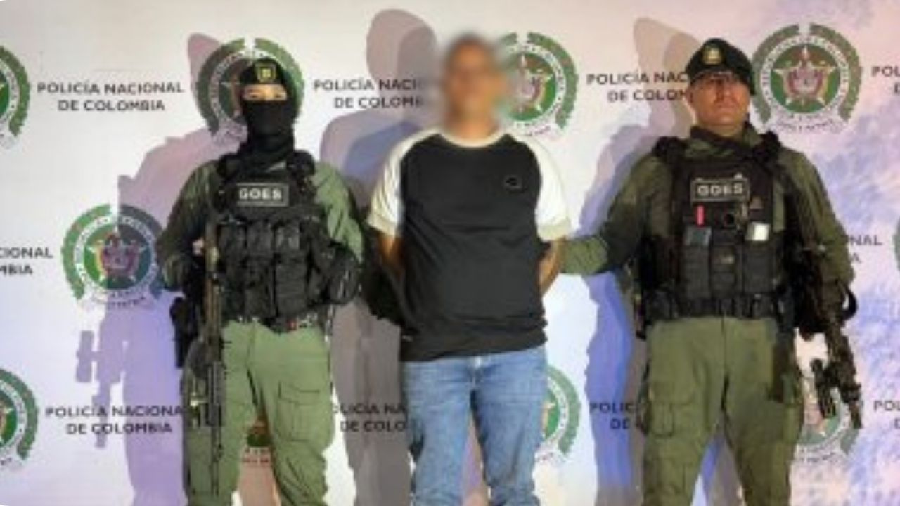 Capturaron a alias 'Gomelo' en zona de invasión de Medellín