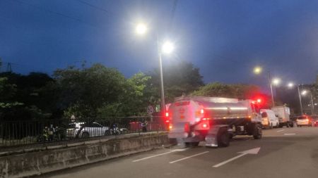 Reportan movilidad reducida cerca del sector de Mayorca por accidente