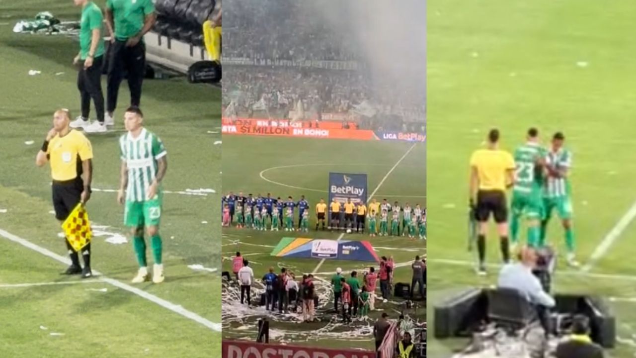 Así se vivió el clásico en el Atanasio: con James Rodríguez en cancha, Nacional y Millonarios empataron 1-1