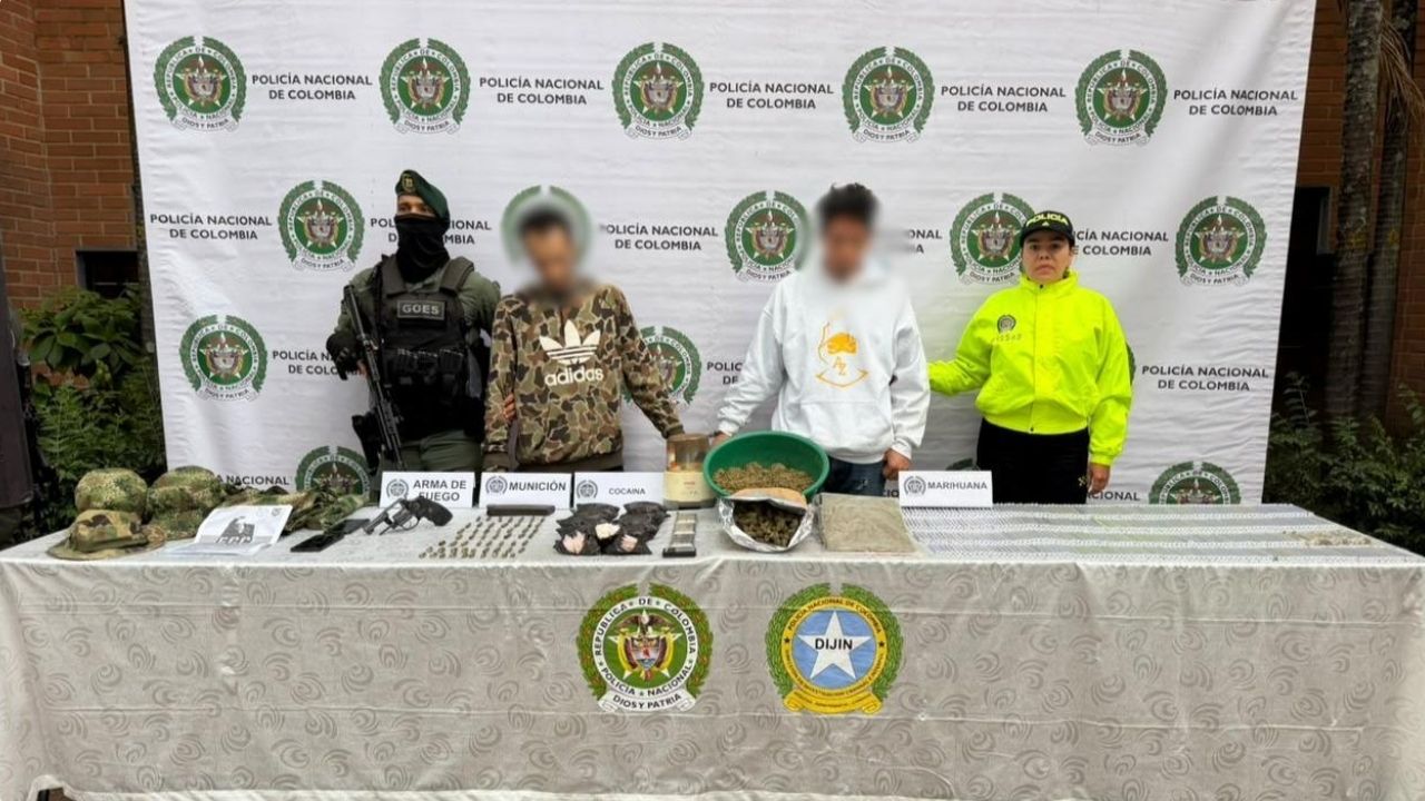 Capturan a alias "Toki", presunto coordinador del grupo delictivo "La Sierra" en Medellín