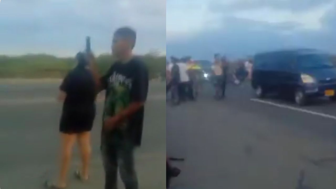 Entre tiros al aire despidieron a alias Bendito Menor y esto fue lo que le dijo De la Espriella a los responsables